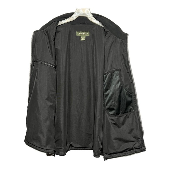 Eddie Bauer XXL Gray Fleece Vest Zip Front Sleeveless Jacket Outdoor Gorpcore - Picture 3 of 8
